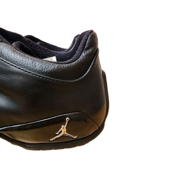 Jordan 23 Low Black Leather‎ Basketball Shoes Sneakers Mens - Picture 6 of 8